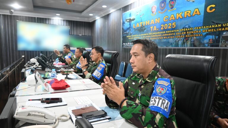 Latihan Hanud Cakra C-25 Resmi Ditutup, TNI AU Perkuat Kesiapsiagaan Pertahanan Udara
