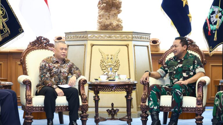 Kasau Terima Audiensi Menhub, Perkuat Sinergi Pengembangan Transportasi Udara Nasional