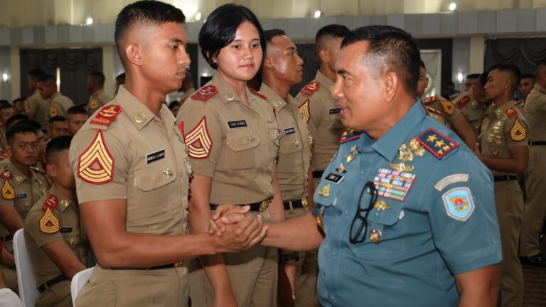 Dankormar Kobarkan Semangat Juang 431 Calon Perwira