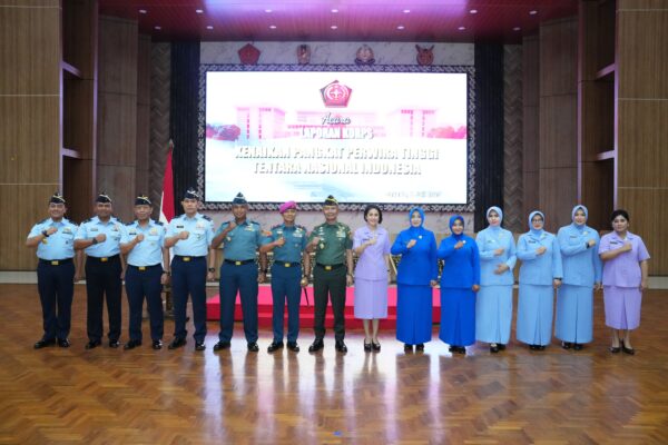 Kasum TNI Pimpin Laporan Korps Kenaikan Pangkat 18 Pati TNI AU