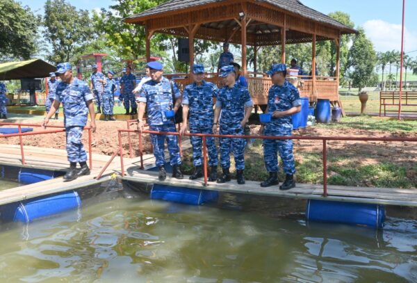 Peninjauan Program Ketahanan Pangan dan Fasilitas MBG di Lanud SMH