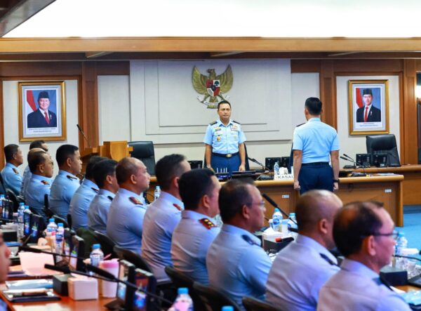 Kasau Pimpin Rapat Penajaman RKA-KL TNI AU 2026, Tegaskan Efisiensi dan Kesiapan Operasional