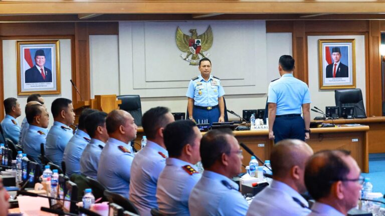 Kasau Pimpin Rapat Penajaman RKA-KL TNI AU 2026, Tegaskan Efisiensi dan Kesiapan Operasional