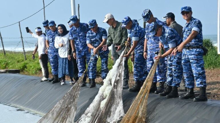 Panen Raya Udang, Pangkoopsud I Apresiasi Inovasi Ketahanan Pangan Berbasis Kearifan Lokal