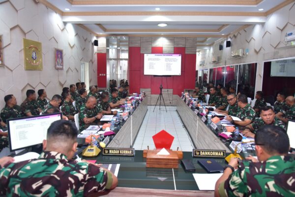 Dankormar Pimpin Rapat Kesiapan Poralwilbar dan Poralwiltim Tahun 2025