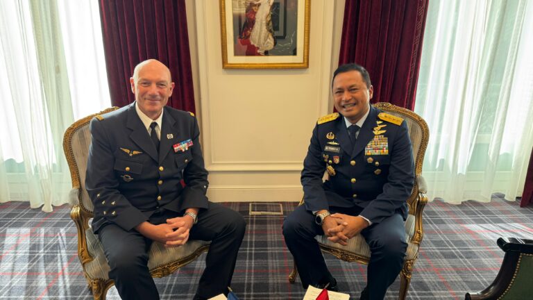 Kasau laksanakan Courtesy Call dengan Kepala Staf Angkatan Udara dan Antariksa Prancis