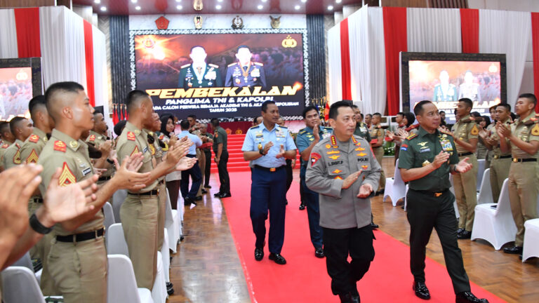 Kasau Hadiri Pembekalan Panglima TNI dan Kapolri kepada Capaja TNI-Polri 2025