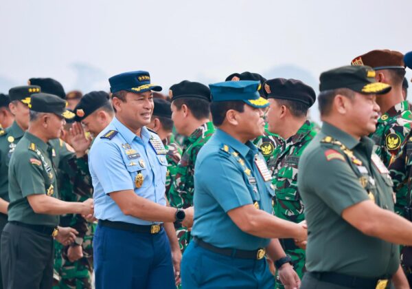 Kasau Hadiri Acara Penyambutan Kontingen Patriot II di Lanud Halim Perdanakusuma