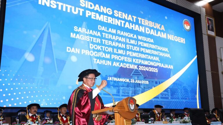 Mendagri Harap Lulusan IPDN Jadi Agen Perubahan di Lingkungan ASN