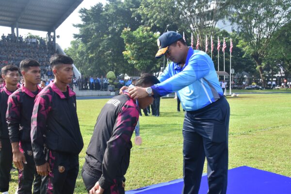 Dankormar Hadiri Penutupan Pekan Olahraga TNI Angkata Laut Wilayah Barat Tahun 2025