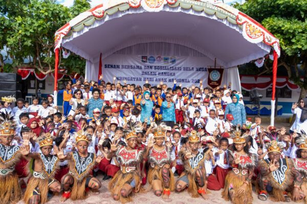 Peringati Hari Anak Nasional, Ketum TP PKK Tekankan Pentingnya Perkuat Pendidikan Anak Sambut Indonesia Emas 2045