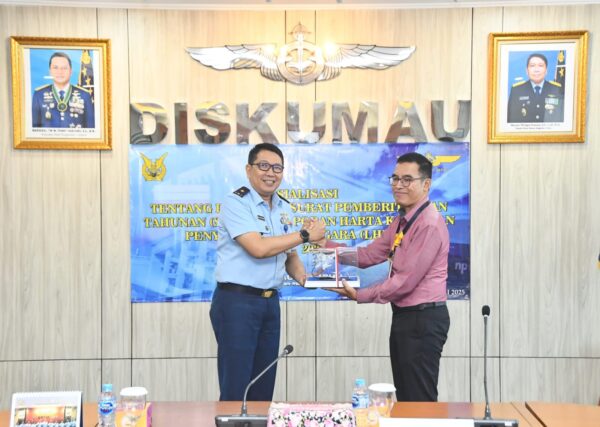Diskumau selenggarakan Sosialisasi Pengisian SPT dan LHKPN TA 2025: Wujudkan TNI AU yang Transparan dan Akuntabel