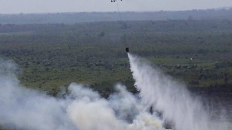 Berlomba dengan Api: Satgas Udara TNI AU Maksimalkan Operasi di Riau