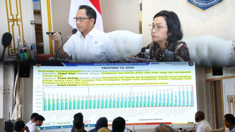 Mendagri dan Menkeu Bahas Optimalisasi Implementasi Program Strategis Nasional serta Realisasi Pendapatan dan Belanja Daerah