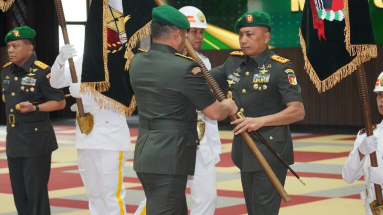 KASAD Pimpin Alih Kodal Enam Kodam Baru di Mabesad