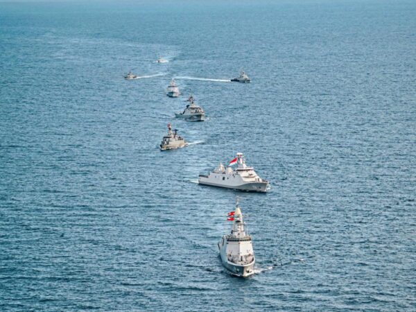 KRI REM-331 Sukses Gabung Latihan Tempur Laut Dalam Latma Sea Garuda 22B-25 di Teluk Thailand