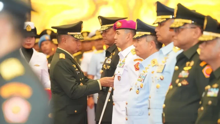 Panglima TNI Pimpin Upacara Peresmian, Likuidasi Satuan, Sertijab dan Laporan Korps Kenaikan Pangkat Pati TNI