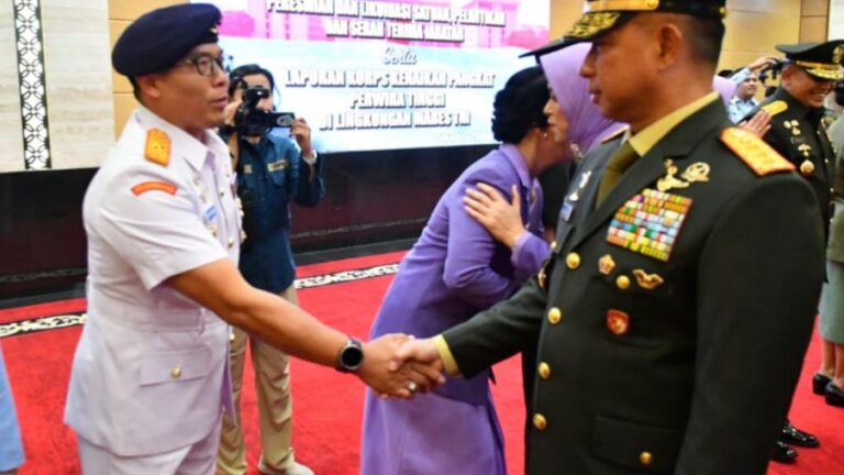 Wadan Puspenerbal Resmi Sandang Laksamana Pertama TNI, Usai Laporan Korps Kenaikan Pangkat Pati TNI