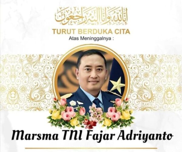 TNI AU Berduka, Kehilangan Satu Putra Terbaik dalam Misi Latihan