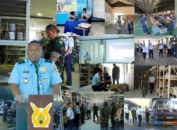 TNI AU Tertibkan Logistik melalui Pemusnahan Suku Cadang Tak Tercatat