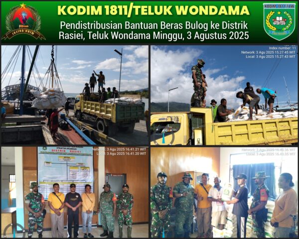 Distribusi Bantuan Pangan Beras 2025 : Negara Hadir hingga ke Pelosok Papua Barat