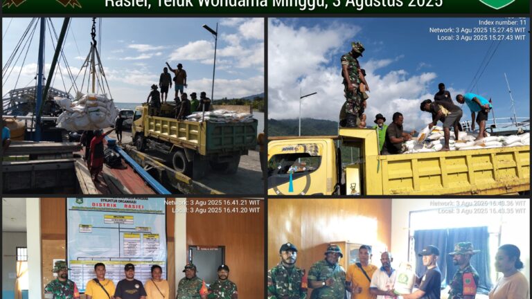 Distribusi Bantuan Pangan Beras 2025 : Negara Hadir hingga ke Pelosok Papua Barat