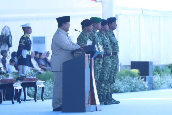 Presiden Prabowo: Jadi Prajurit adalah Kehormatan dan Panggilan untuk Berkorban