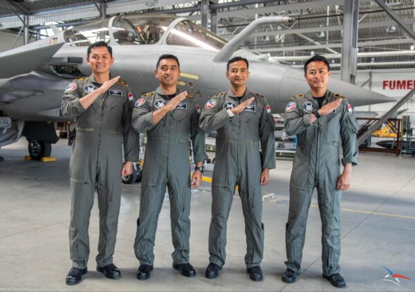 TNI AU Mantapkan Kesiapan Personel Rafale di Prancis