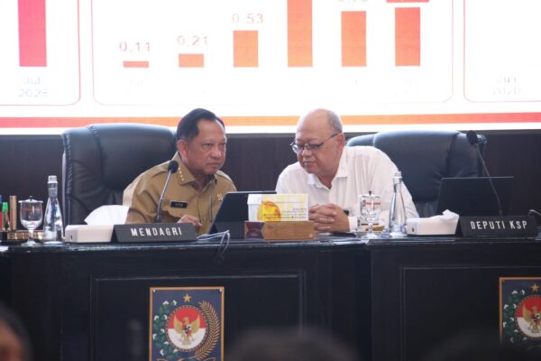 Tumbuhkan Perekonomian Daerah, Mendagri dan Menteri UMKM Bahas Optimalisasi Pemanfaatan Stadion Sepak Bola