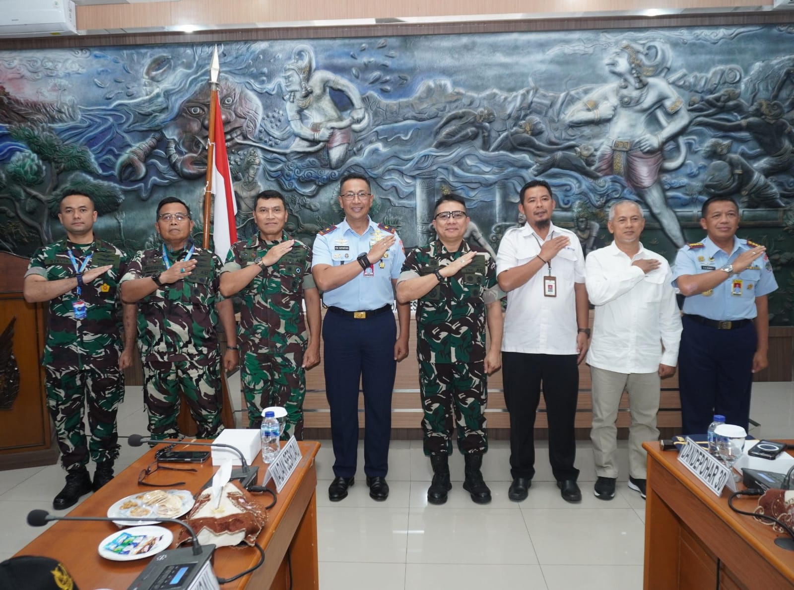 Kuliah Kerja Pasis Seskoau A-63 di Lanud Abdulrachman Saleh