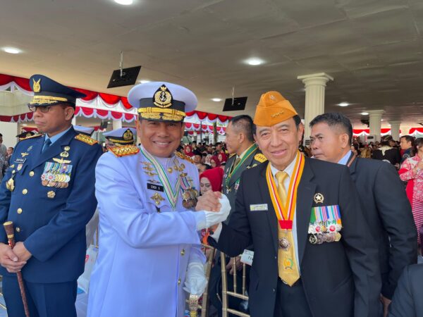 Panglima Korps Marinir Ikuti Upacara Detik-Detik Proklamasi HUT ke-80 Kemerdekaan Republik Indonesia