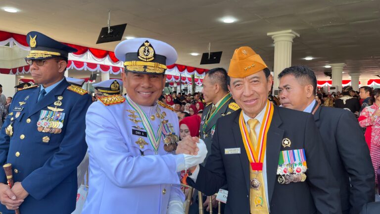 Panglima Korps Marinir Ikuti Upacara Detik-Detik Proklamasi HUT ke-80 Kemerdekaan Republik Indonesia