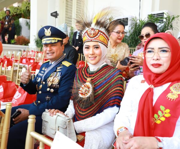 KASAU Hadiri Upacara Penurunan Bendera HUT ke-80 Kemerdekaan RI di Istana Merdeka