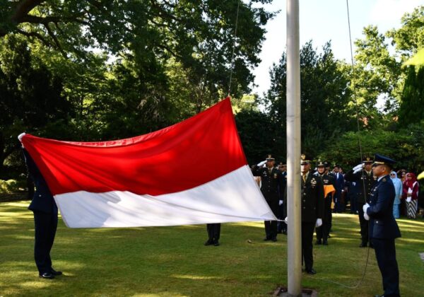 11 Perwira TNI AU Berperan Aktif dalam Upacara HUT ke-80 Kemerdekaan RI di London