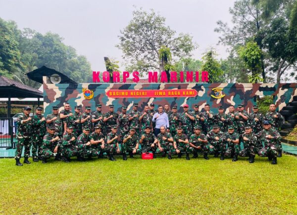 Meriahkan HUT ke-80 RI, Prajurit Petarung Korps Marinir Laksanakan Lomba Hari Kemerdekaan