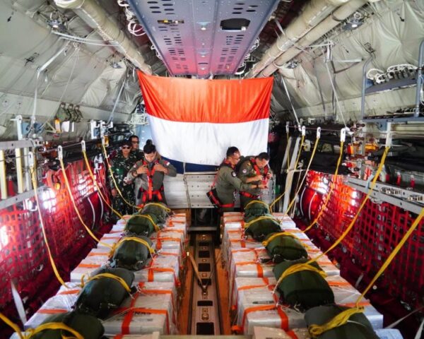 Lima Hari Operasi, Satgas Merah Putih-II Telah Distribusikan 61,7 Ton Bantuan Kemanusiaan di Gaza