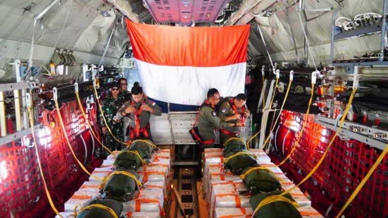 Lima Hari Operasi, Satgas Merah Putih-II Telah Distribusikan 61,7 Ton Bantuan Kemanusiaan di Gaza