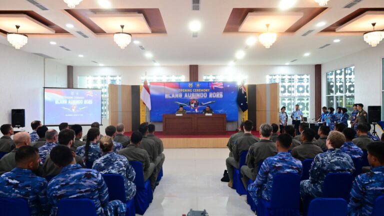 Latma Elang Ausindo 2025 Resmi Dimulai, TNI AU-RAAF Pererat Sinergi Pertahanan Udara