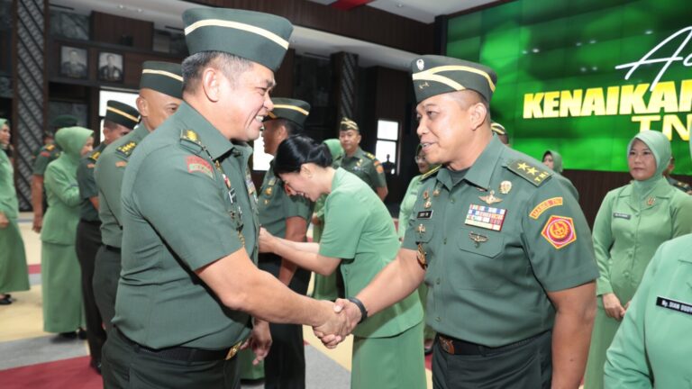 23 Perwira Tinggi TNI AD Naik Pangkat, KASAD: Amanah Baru untuk Pengabdian Lebih Besar