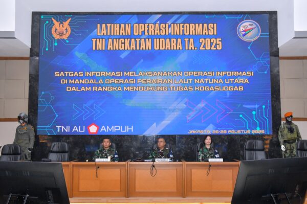 TNI AU Gelar Latihan Operasi Informasi 2025