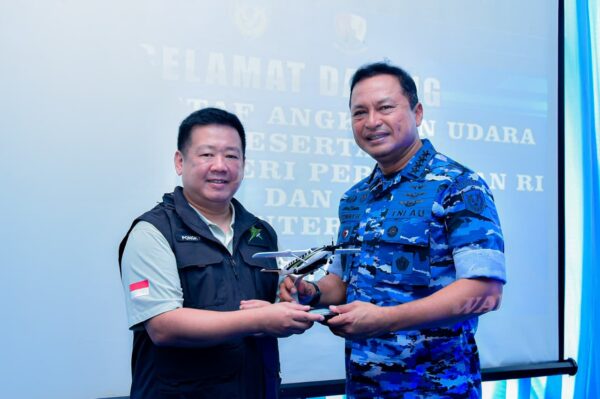 KASAU Tinjau Uji Coba Operasi Modifikasi Cuaca di Lampung
