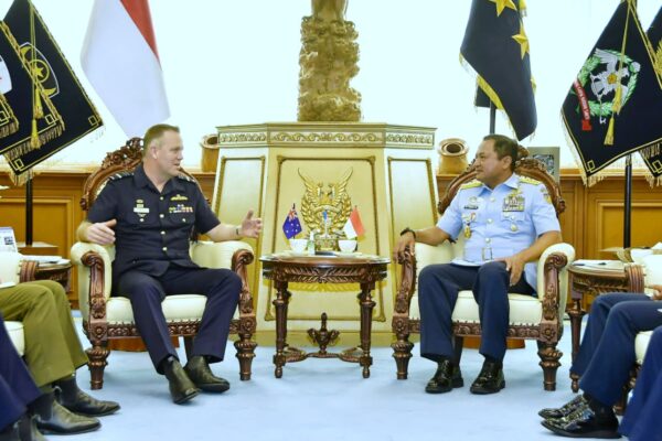 KASAU Terima Kunjungan Kehormatan dari Kepala Staf Angkatan Udara Australia (CAF)