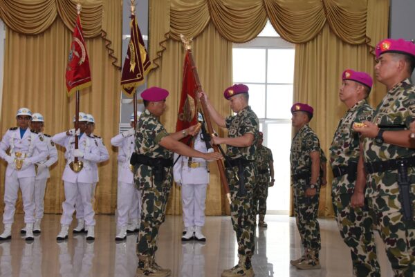 Pangkormar Pimpin Sertijab Danpasmar 1, 2 ,dan Pegukuhan Danpasmar 3