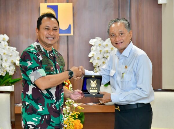 KASAU Melakukan Audiensi dengan Menteri Pekerjaan Umum