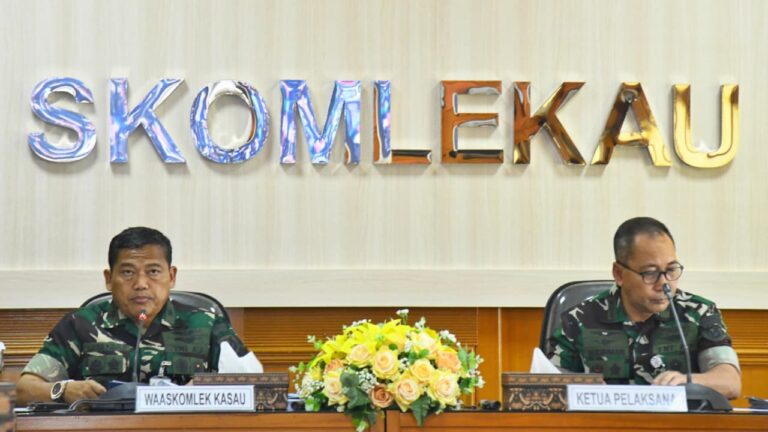 Skomlekau Gelar Road Map Modernisasi Avionik Pesawat TNI AU