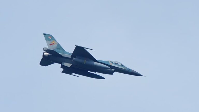 F-16 TNI AU Jadi Unsur Pembuka CALFEX Super Garuda Shield 2025