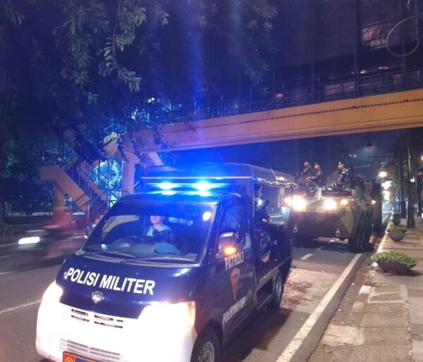 Lanud Husein Sastranegara Laksanakan Patroli Gabungan di Bandung