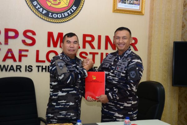 Jelang Sertijab, Aslog Pangkormar Laksanakan Memorandum