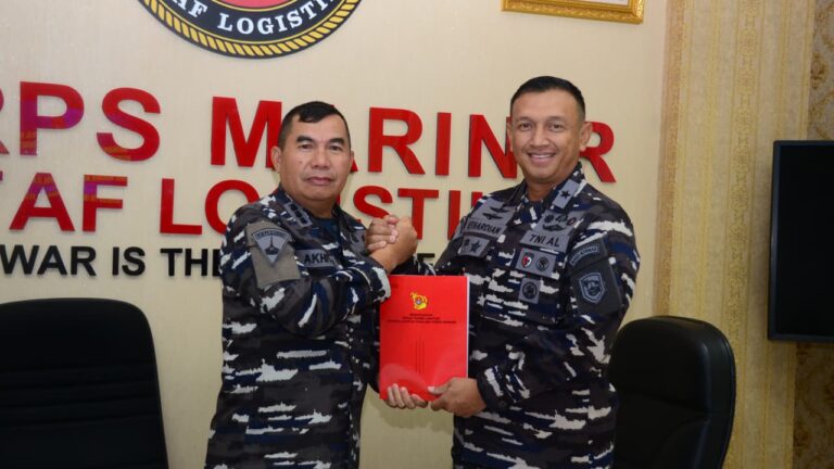 Jelang Sertijab, Aslog Pangkormar Laksanakan Memorandum