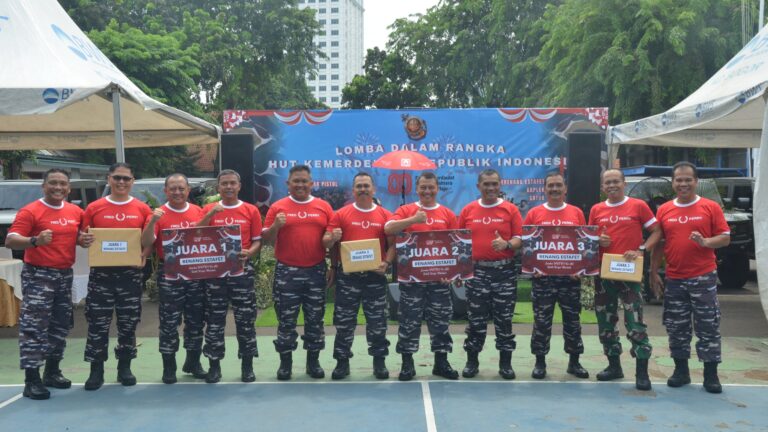 Penuh Semangat Nasionalisme Staf Ahli Korps Marinir Apresiasi Juara Lomba HUT RI ke-80